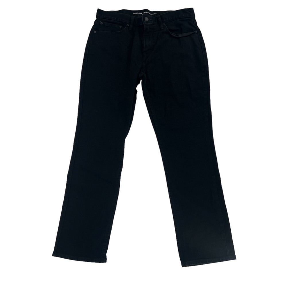 Old Navy Black Straight Leg Jeans Size 33 x 30 Men’s